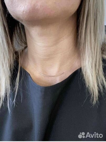 Колье на леске золото 585проба