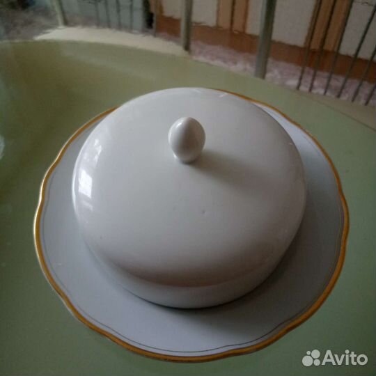 Масленка фарфор гдр
