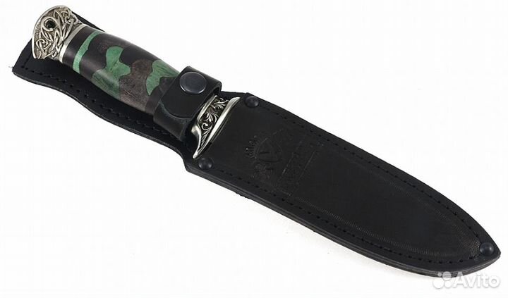 Нож Лидер-2 сталь Elmax рукоять карельская береза