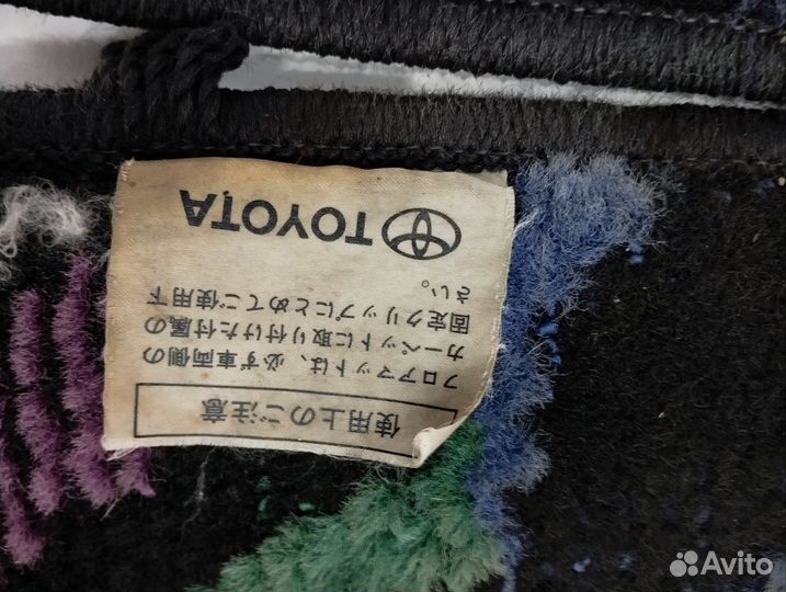 Оригинальные ворсовые коврики toyota caldina 190