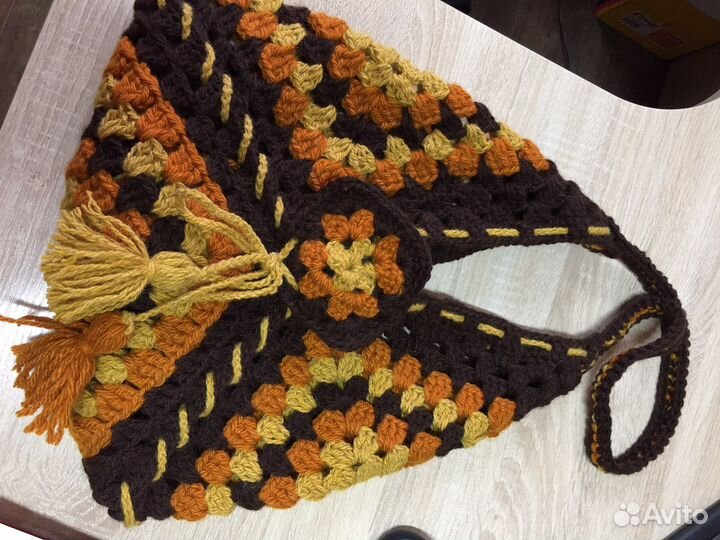 Сумка -авоська ручная работа