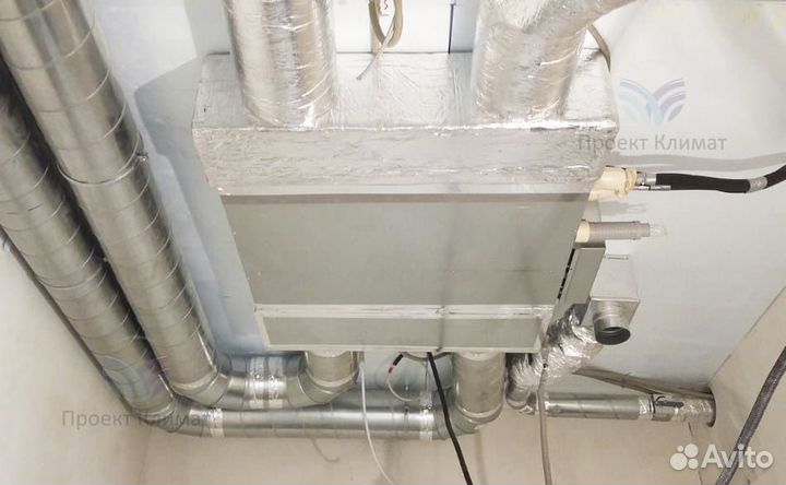 Приточно-вытяжная установка Breezart, своя бригада