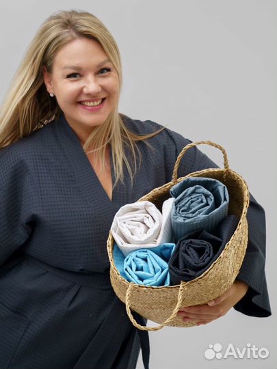 Халат банный вафельный Артикул 736 - 733