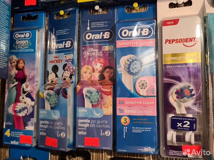 Набор насадок Oral-B оригинал из Финляндии