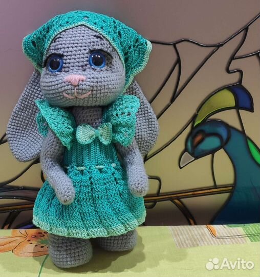 Вязаный заяц