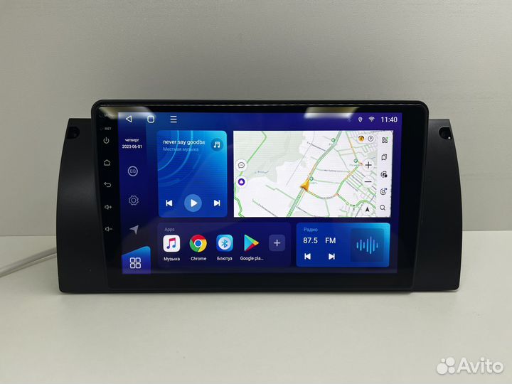 Магнитола Android BMW 5 1995-2004, X5 1999-2006