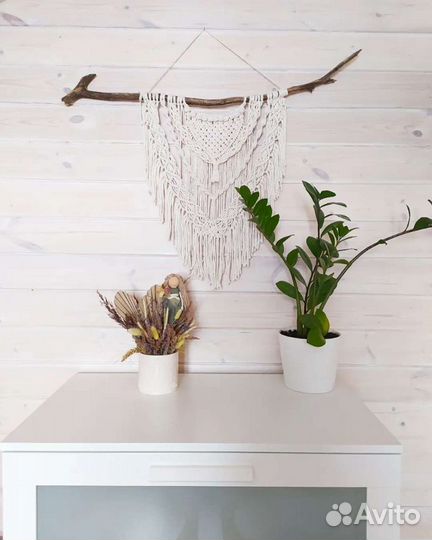 Макраме панно