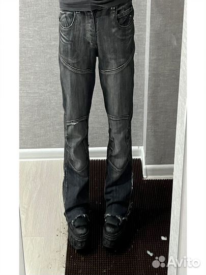 Брюки клеш кастомные