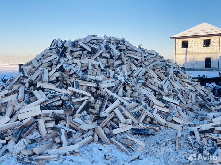 Дрова березовые колотые