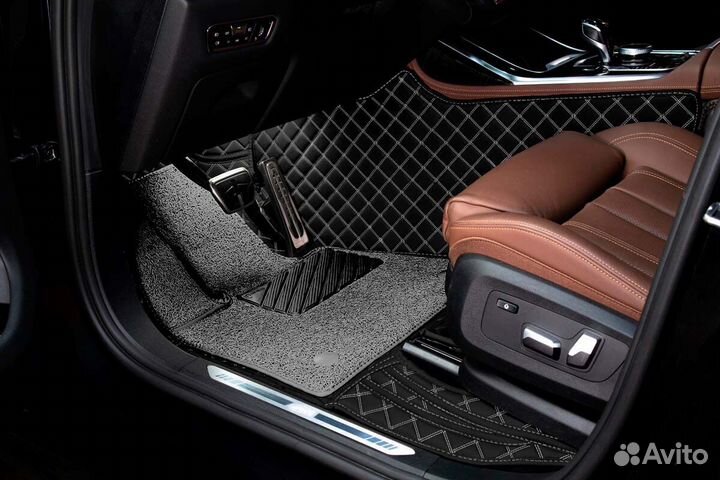 3D Коврики Lexus Салон Багажник из Экокожи