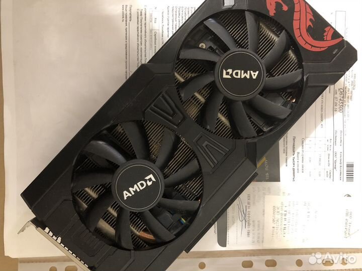 Видеокарта AMD Power color RX 470 4gb