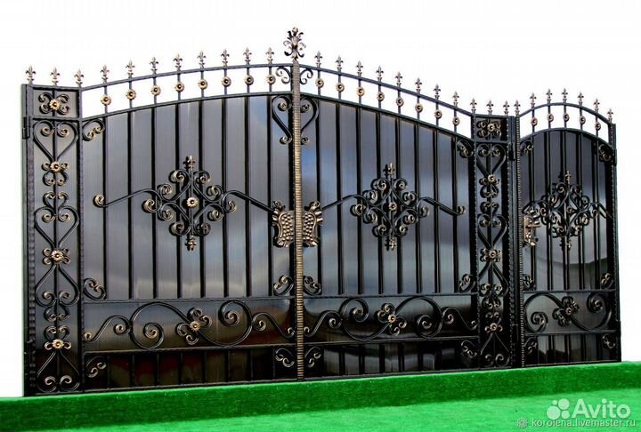 Кованые ворота
