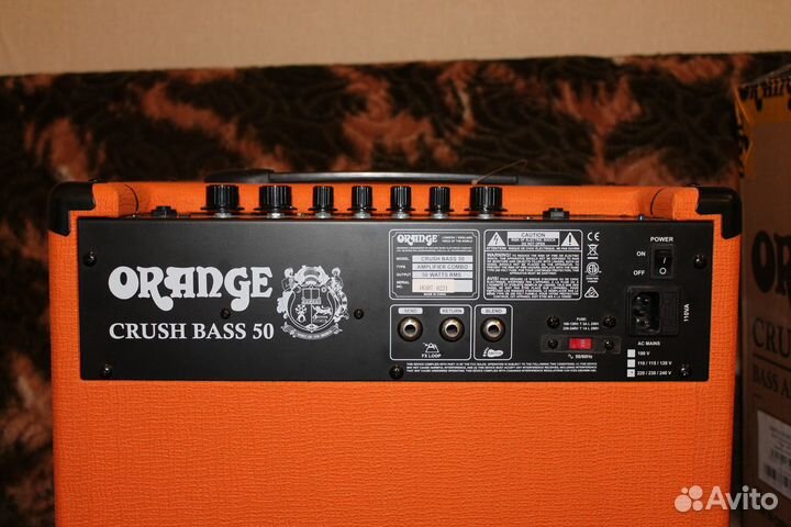Комбоусилитель для бас гитары Orange Crush Bass 50