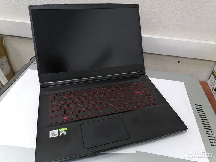 MSI GF65Thin10; ноут MSI RTX3060/ i5-10H/144Hz