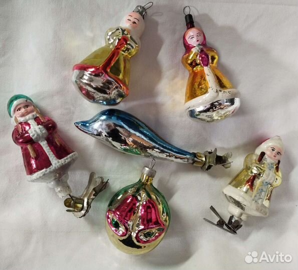 Елочные игрушки СССР