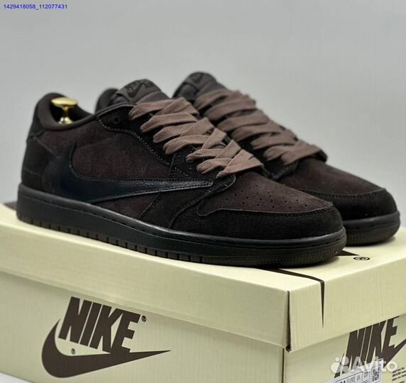 Nike Air Jordan 1 Low OG Velvet Brown (Арт.12621)