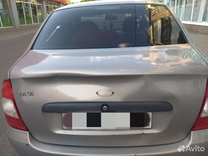 Крышка багажника лада калина 1