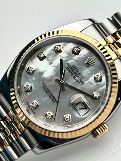 Rolex Datejust 36mm Steel and Yellow Gold 116233