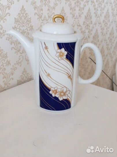 Предмет сервиза Чайник ГДР Weimar Веймар