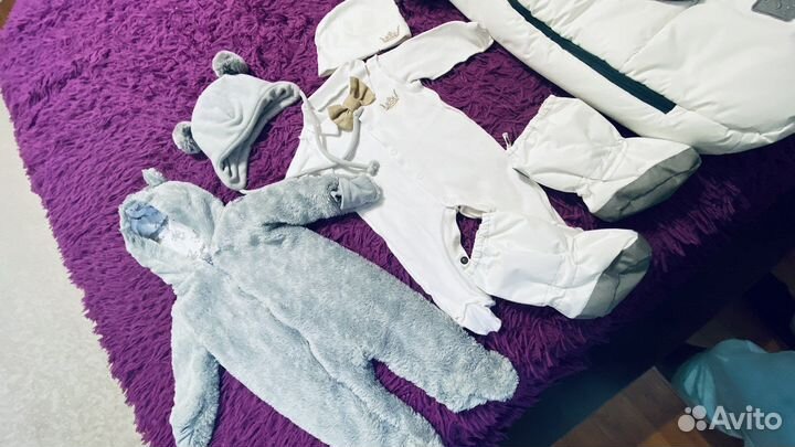 Комплект на выписку зима