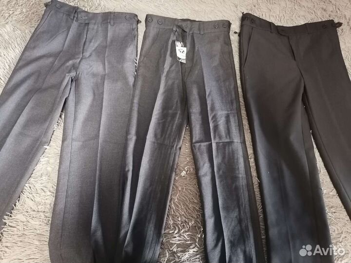Брюки школьные новые