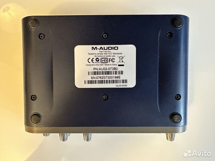 Внешняя аудиокарта M-Audio Fast Track Pro