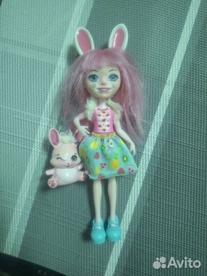 Кукла Enchantimals с любимой зверюшкой Кролик Бри