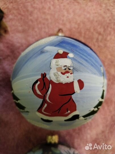 Елочные игрушки стекло одним лотом