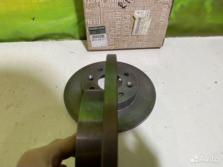 Диск тормозной Renault Logan 238 мм Новый