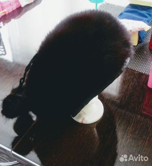 Берет женский норковый