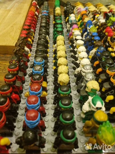 Минифигурки lego ninjago