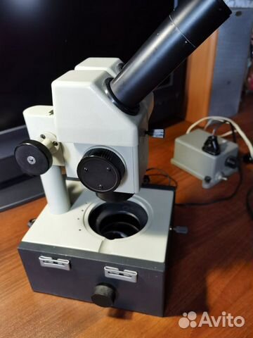 Микроскоп стереоскопический мбс-9 СССР 1984 г объявление продам