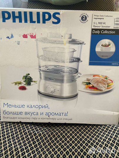 Пароварка philips