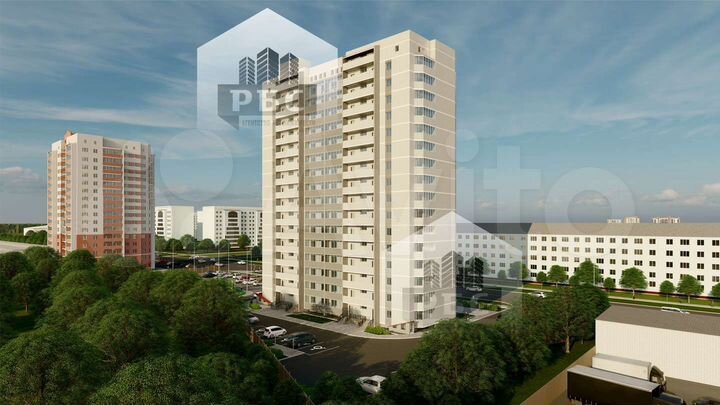 Квартира-студия, 29,5 м², 1/16 эт.