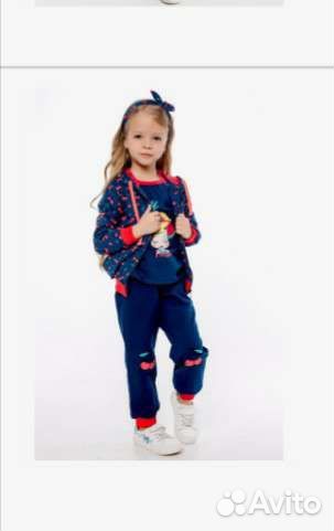 Спортивный костюм для девочки рост 110