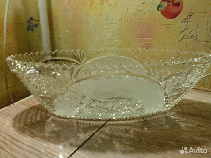 Ваза хрустальная СССР