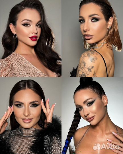 Модель на макияж и укладку
