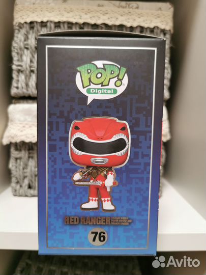 Funko pop NFT 76 Red Ranger 1875 pcs