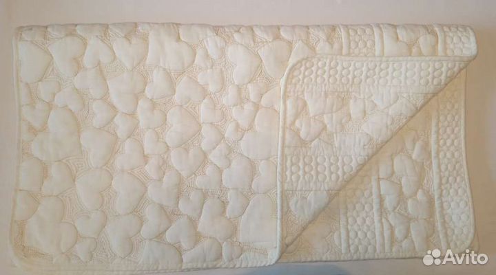 Стеганное детское покрывало на кровать 67х146 см