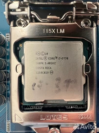 Комплект intel core i7 3770