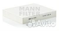 Фильтр салона CU2442 mann-filter