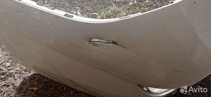 Бампер задний на hyundai solaris