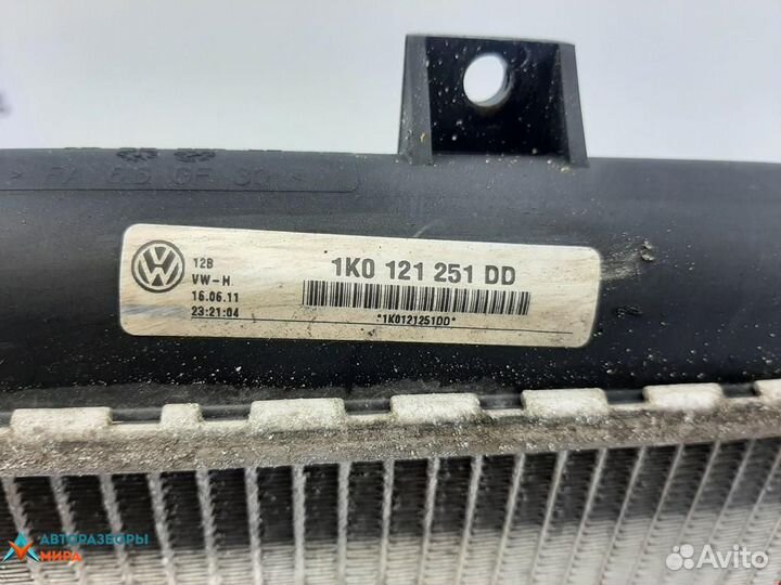 Радиатор (основной) Skoda Octavia 2 (A5) рест