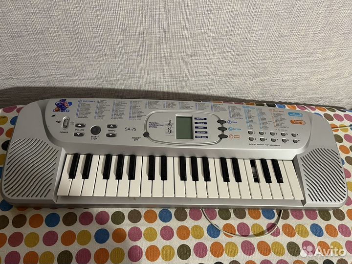 Синтезатор детский casio SA-75