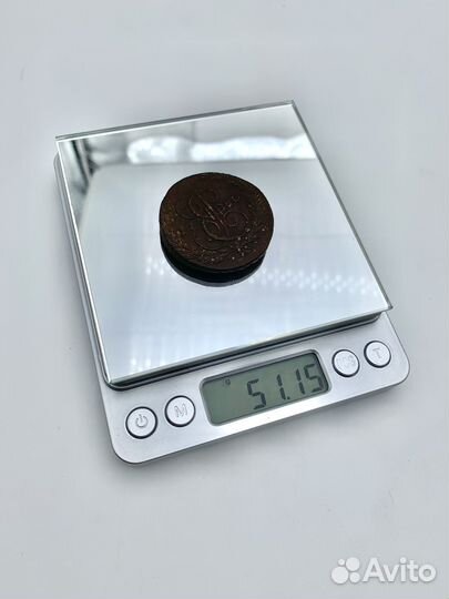 Монета 5 копеек 1780 год