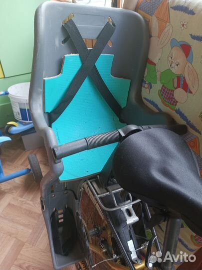 Детское велокресло на багажник