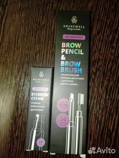 Краска и карандаш для бровей