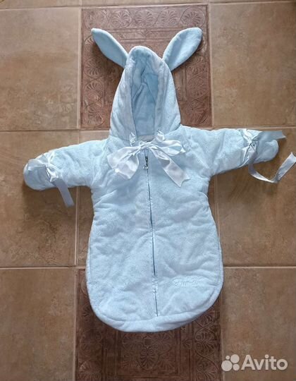 Конверт на выписку Зайка fun time