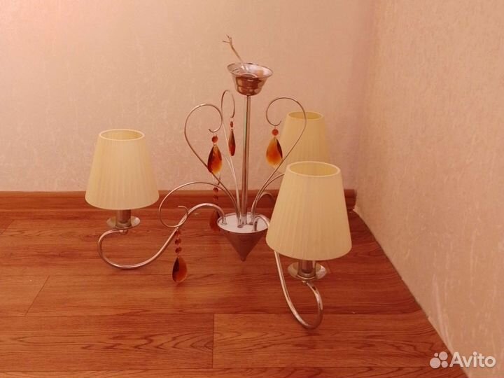 Люстра потолочная бу