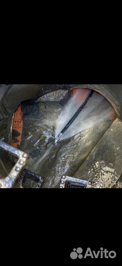 Прочистка канализации устранение засоров труб крот